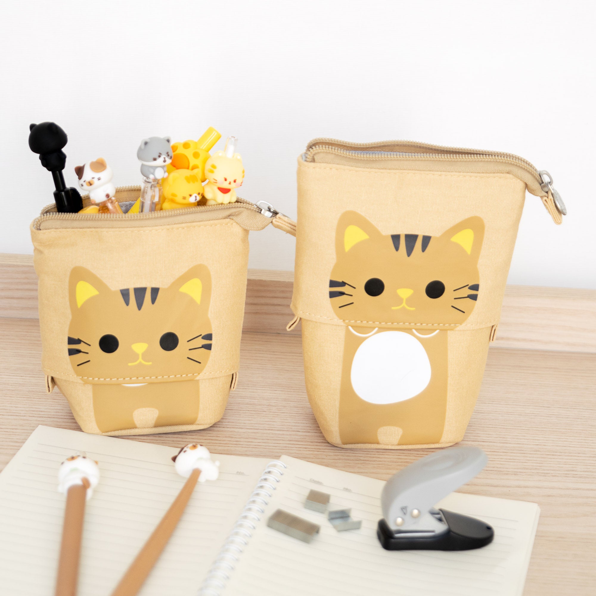 Trousse Rétractable Kawaii Chat