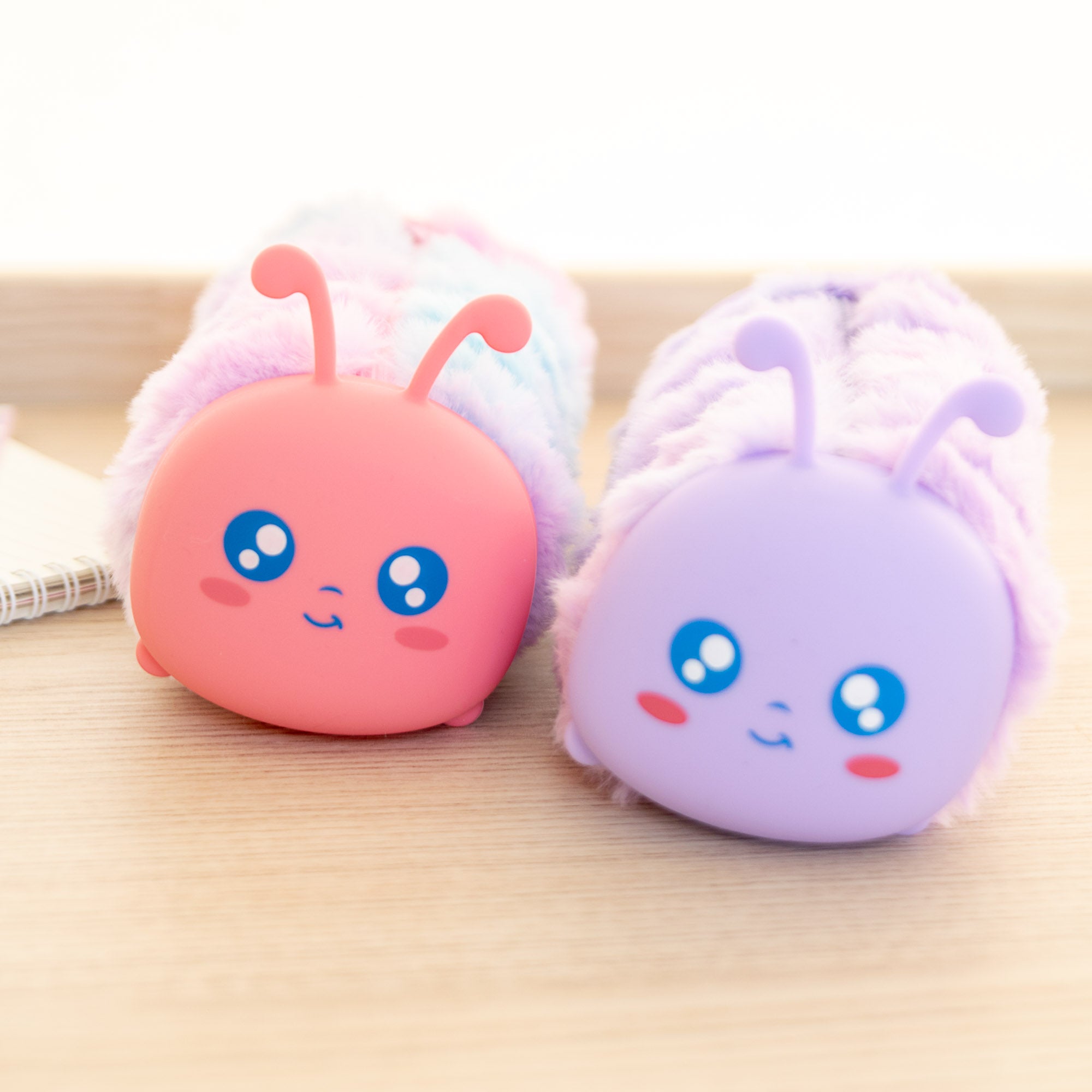 Trousse en Peluche & Silicone Chenille