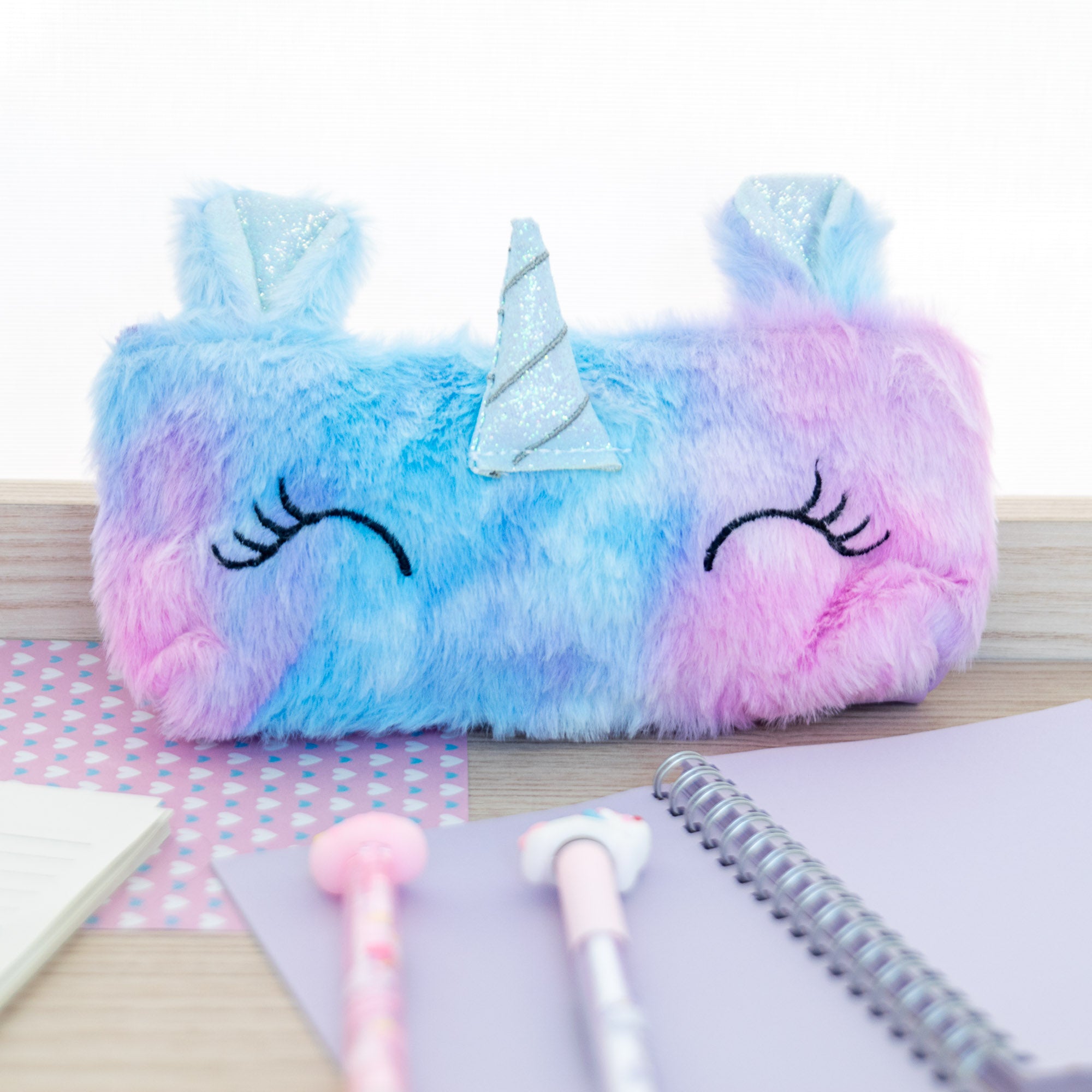Trousse Peluche Licorne