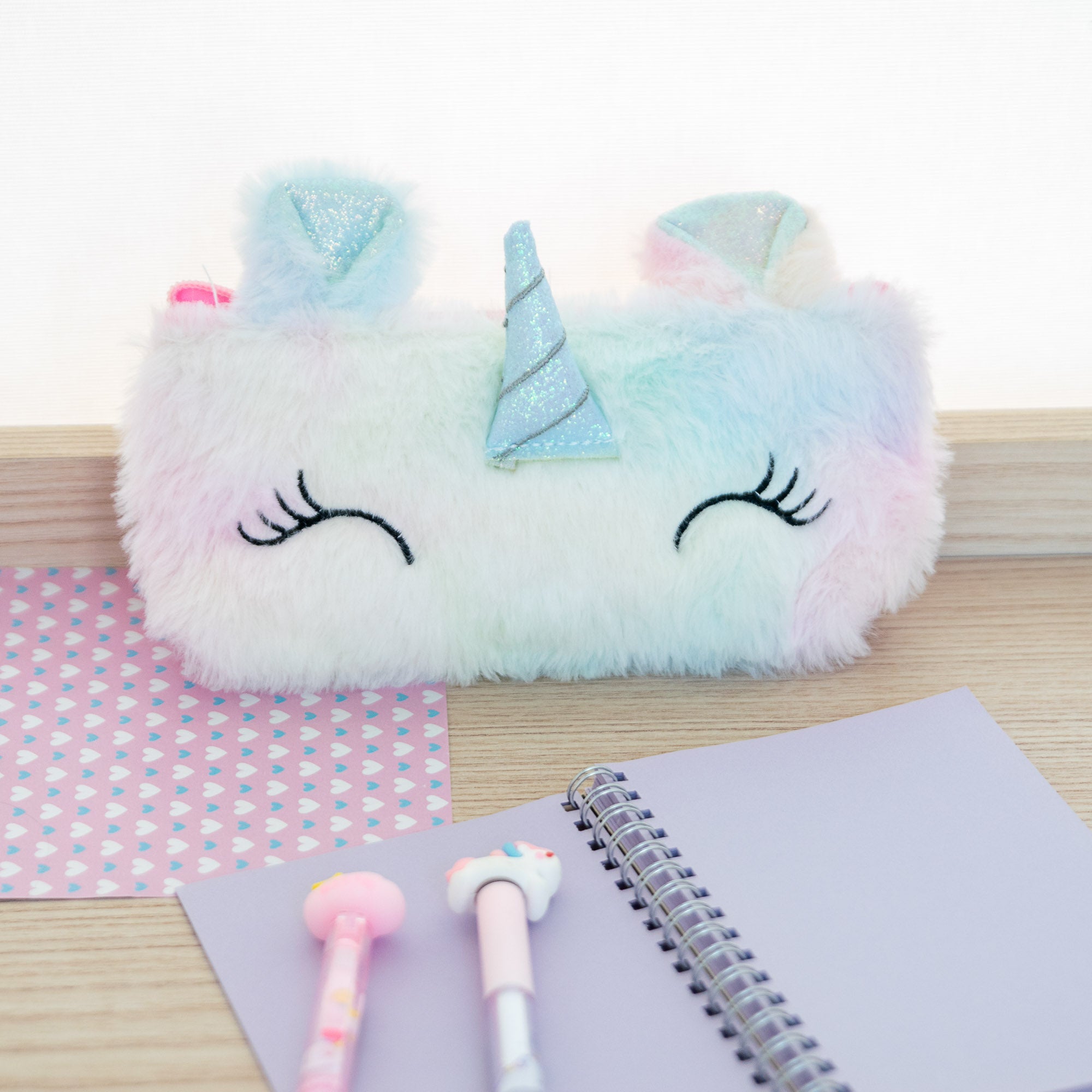 Trousse Peluche Licorne