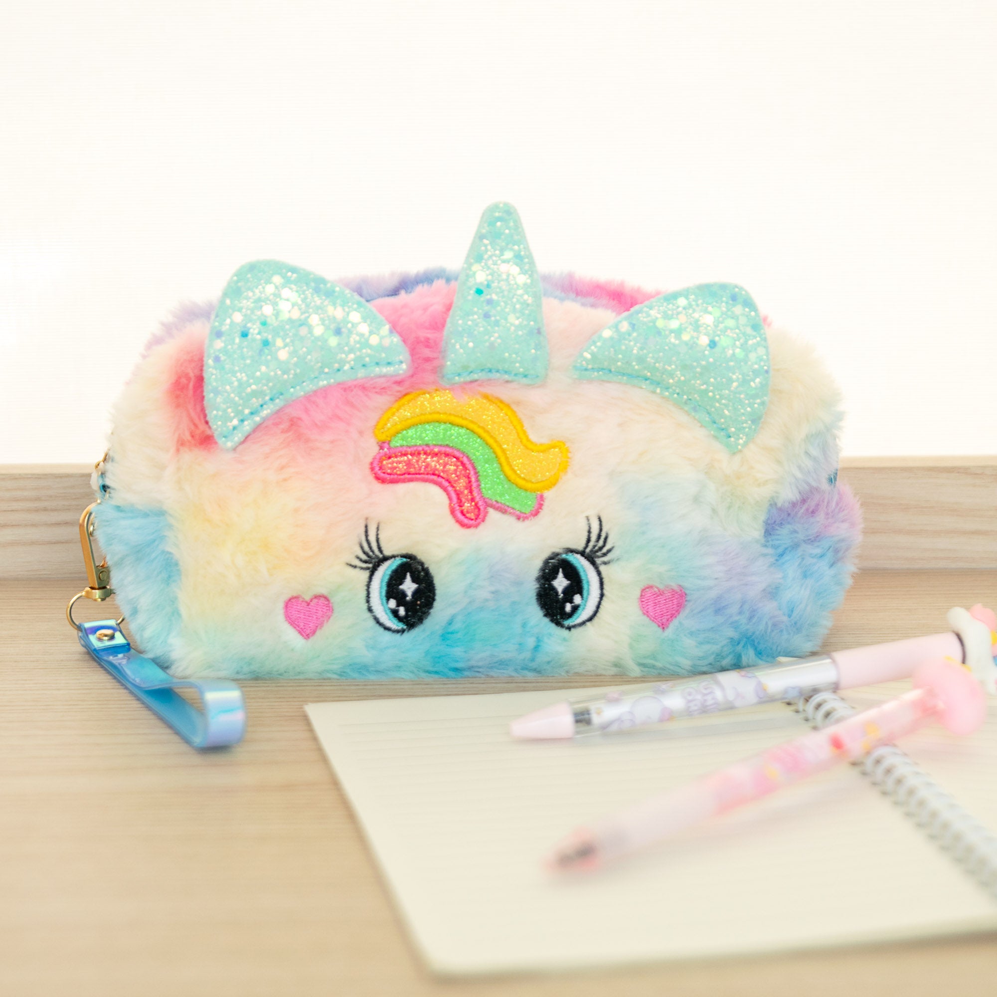Trousse Peluche Licorne