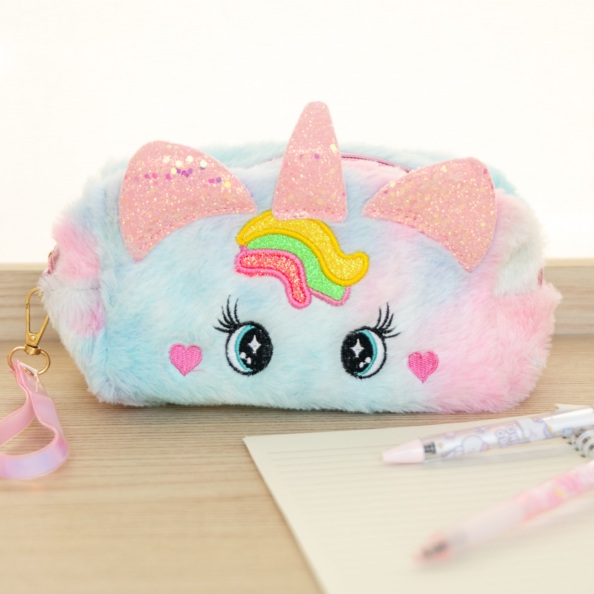 Trousse Peluche Licorne