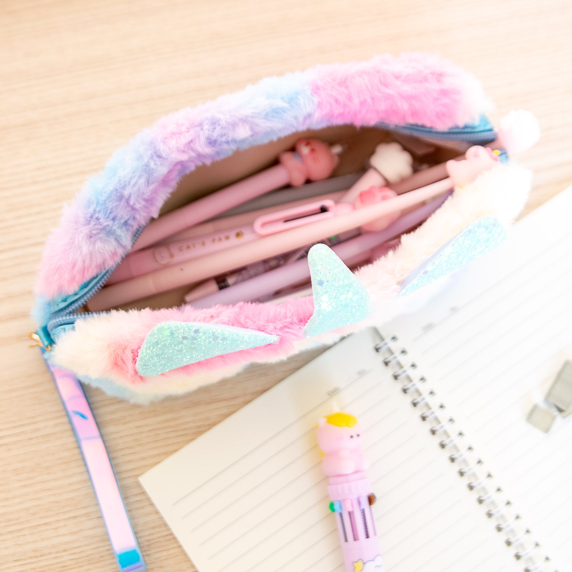 Trousse Peluche Licorne