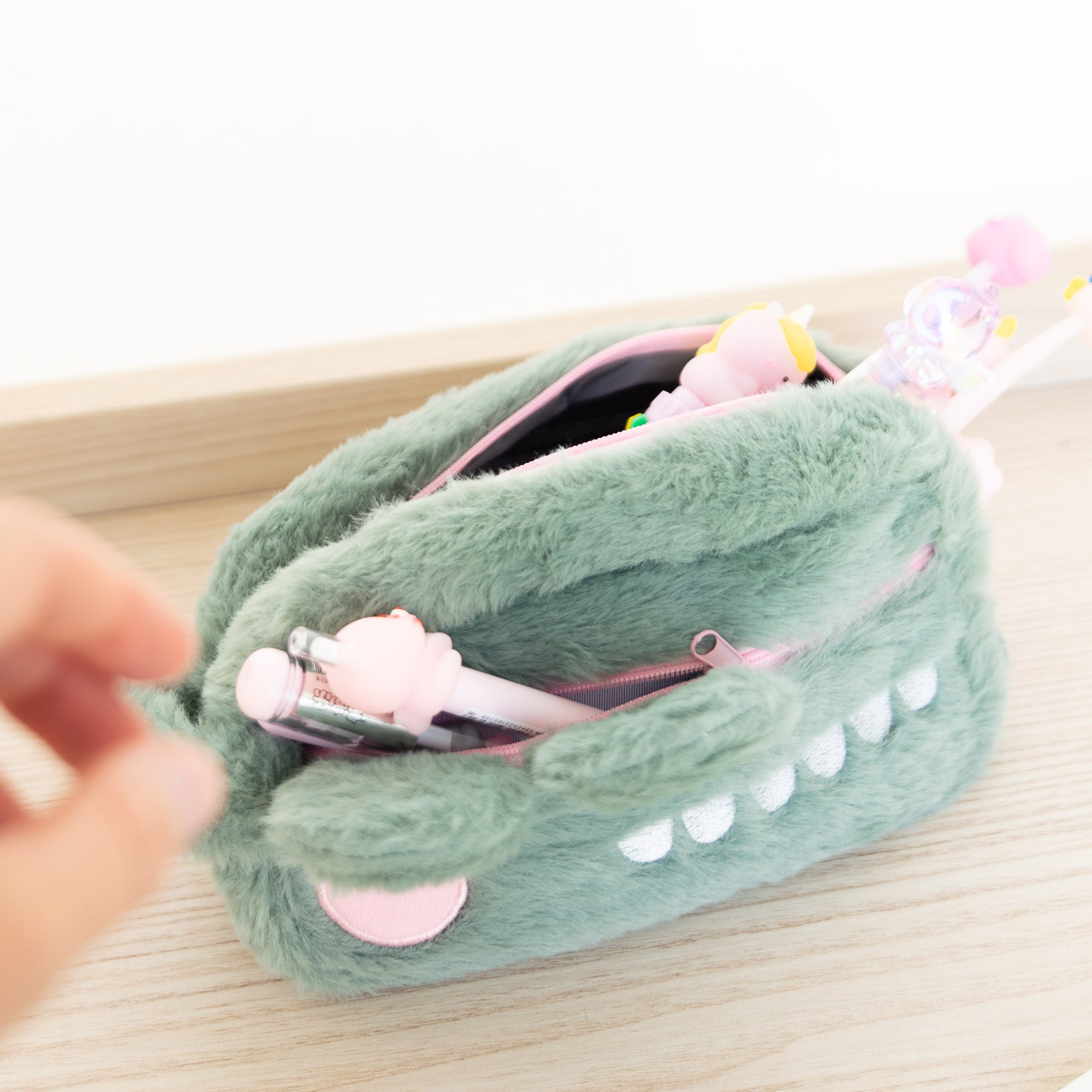 Trousse Peluche Dino