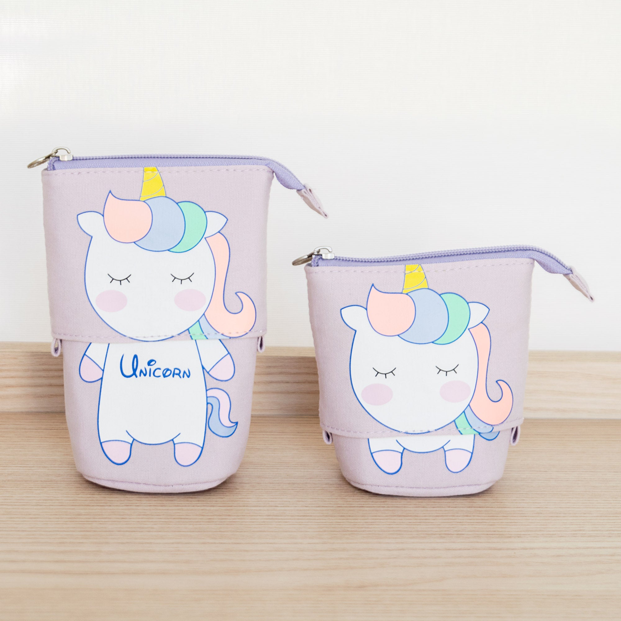 Trousse Rétractable Kawaii Licorne