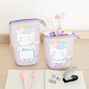 Trousse Rétractable Kawaii Licorne