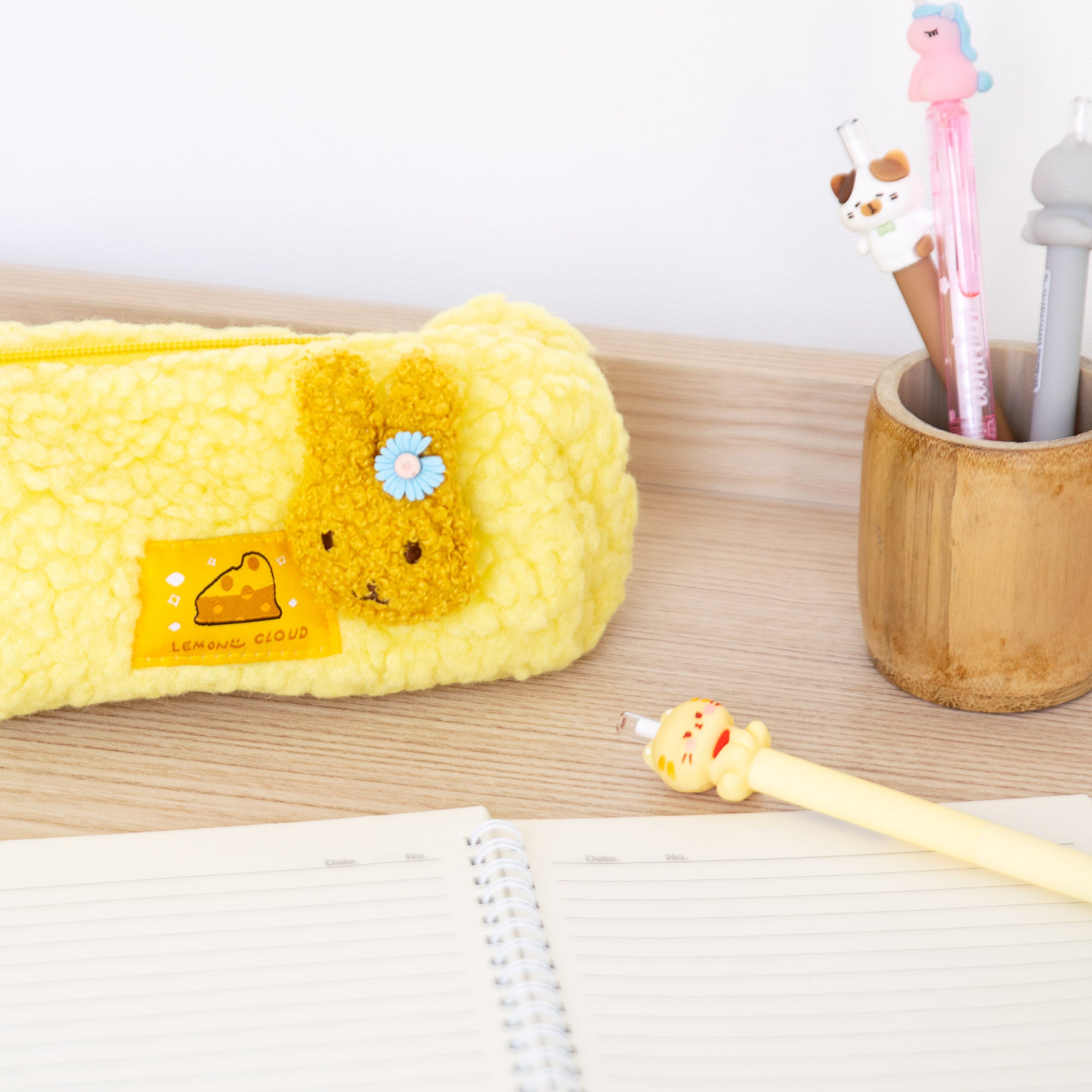 Trousse en Laine Bouclée Lapin