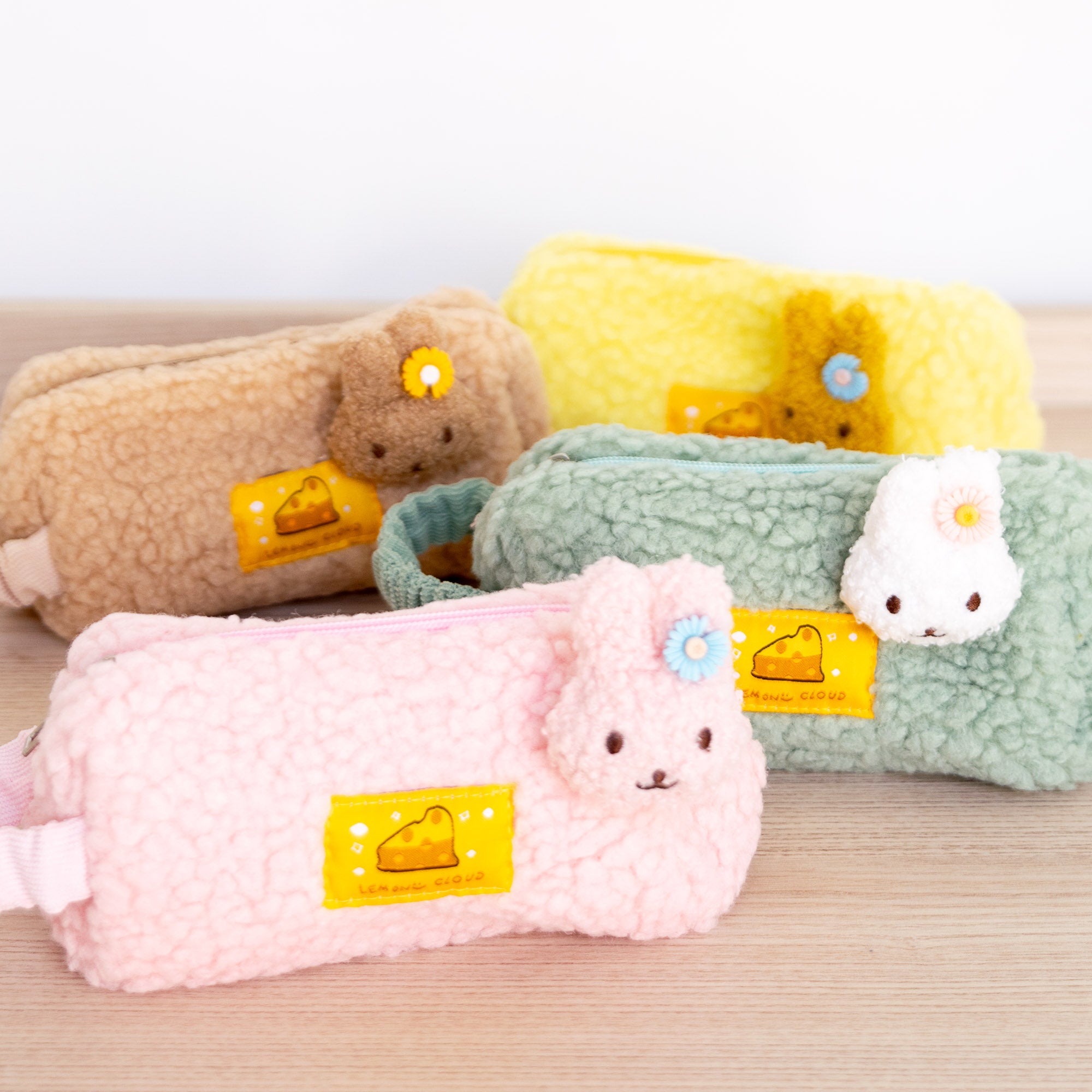 Trousse en Laine Bouclée Lapin