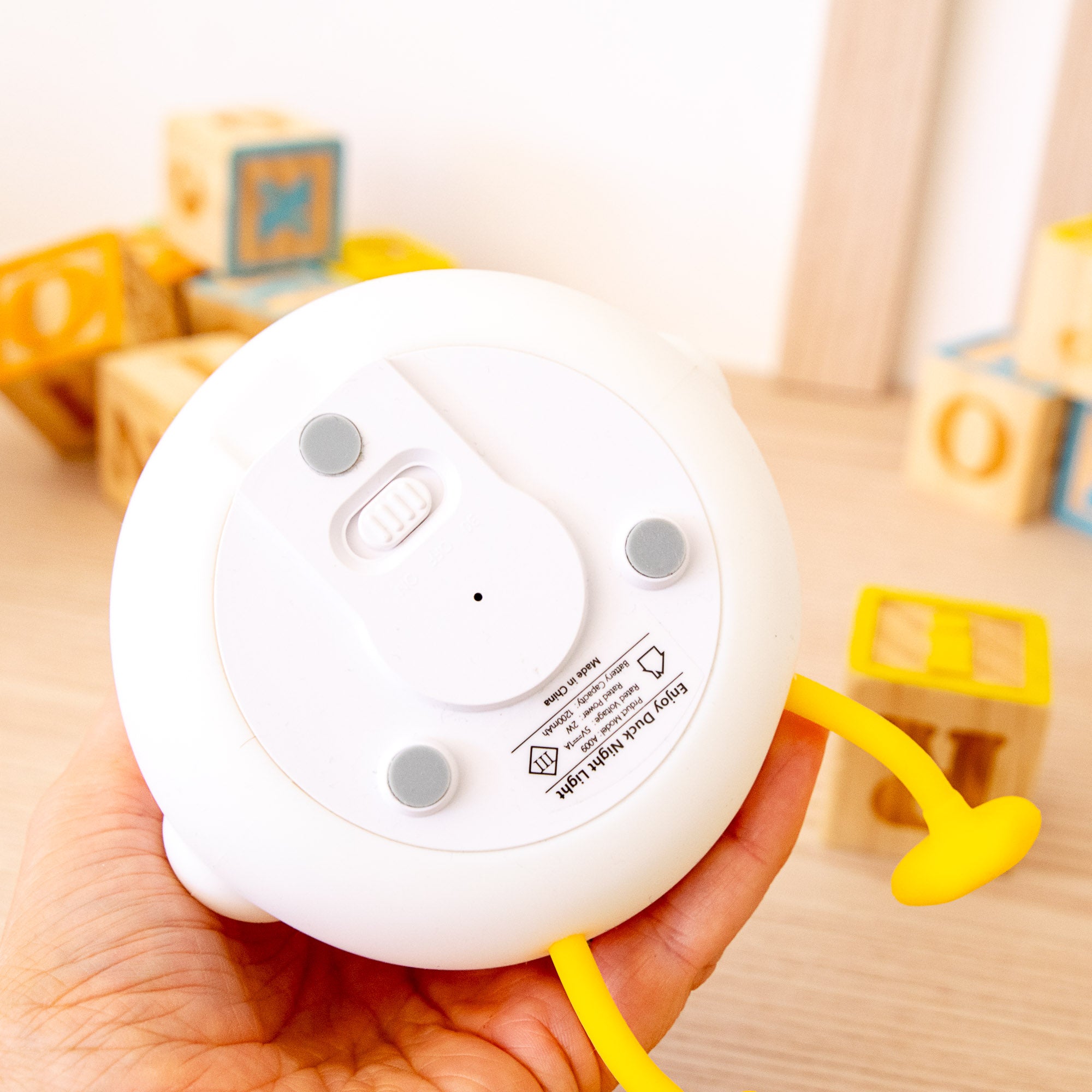 Veilleuse LED Poussin DJ Kawaii