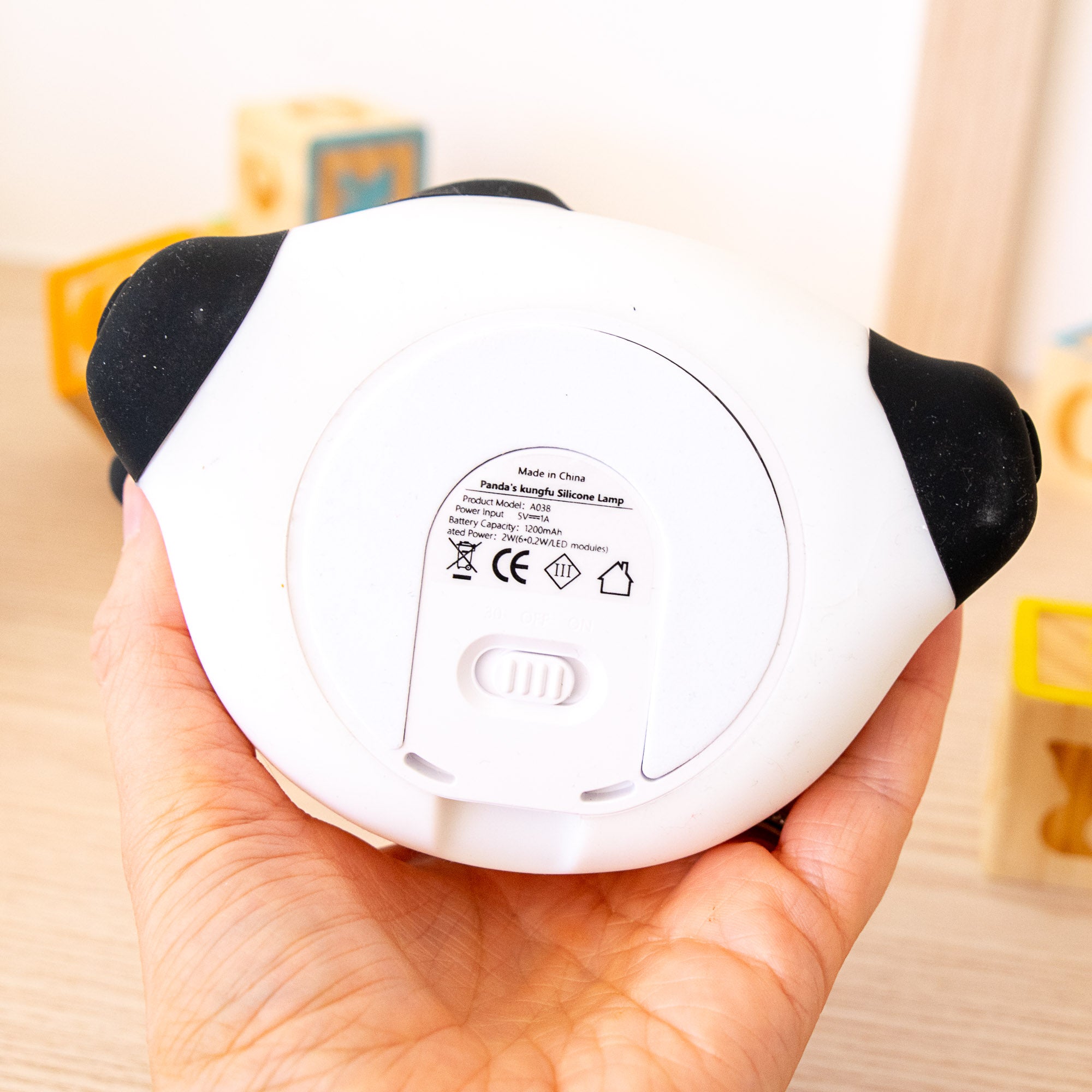 Veilleuse LED Panda Kungfu