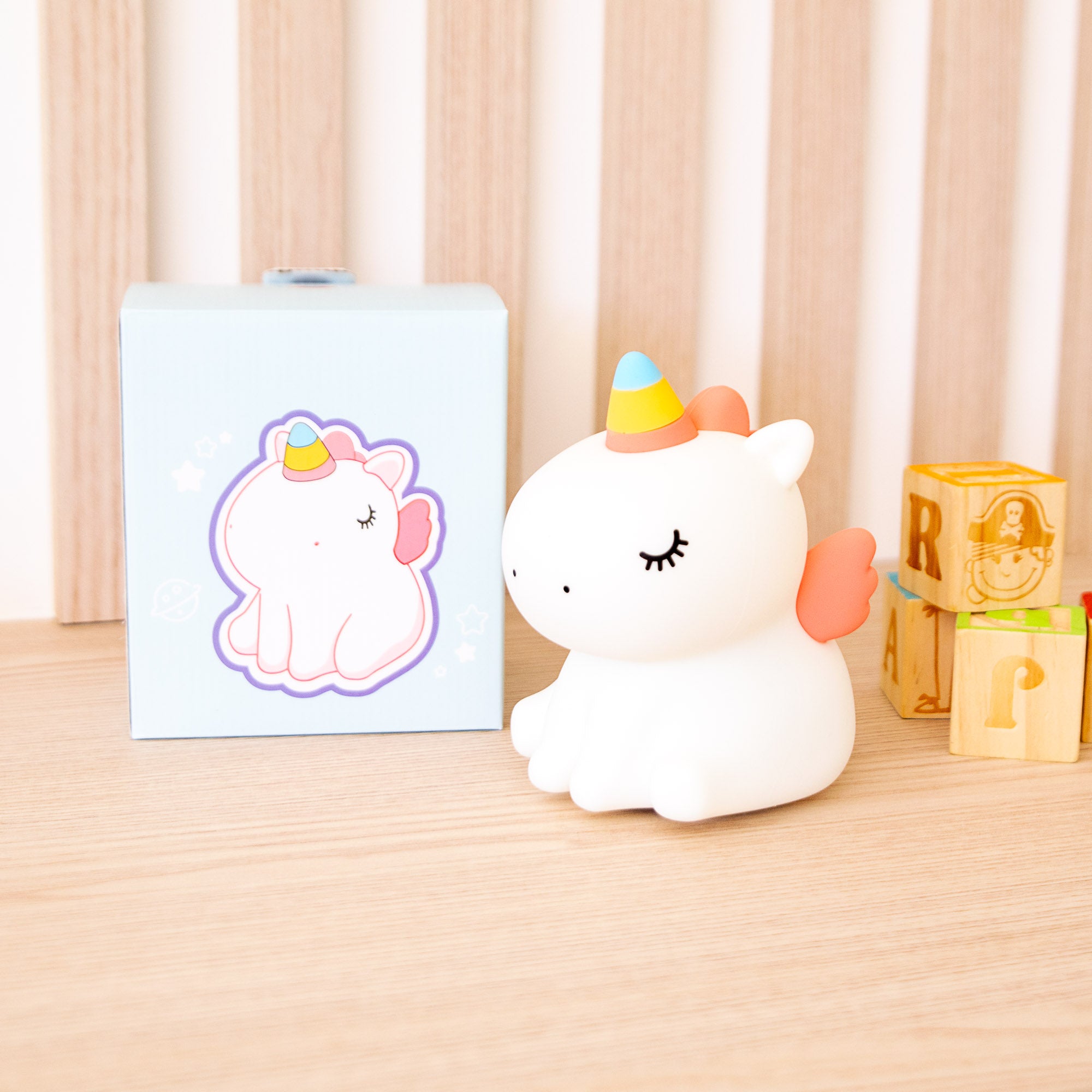 Veilleuse LED Licorne Kawaii