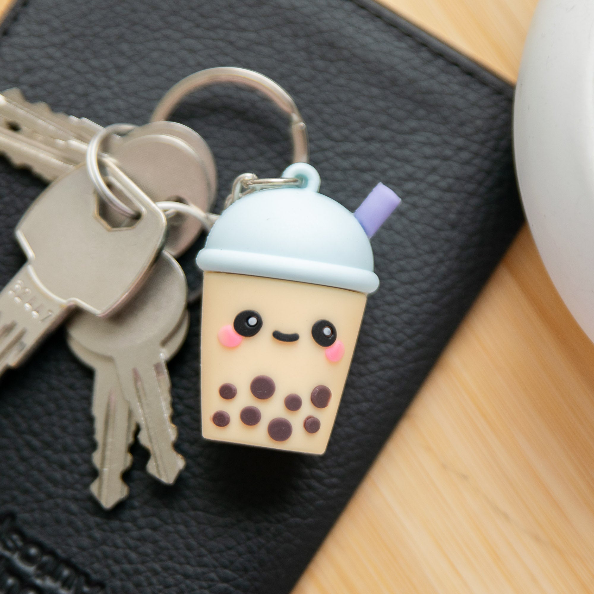 Porte-clés Kawaii Boba le Bubble Tea