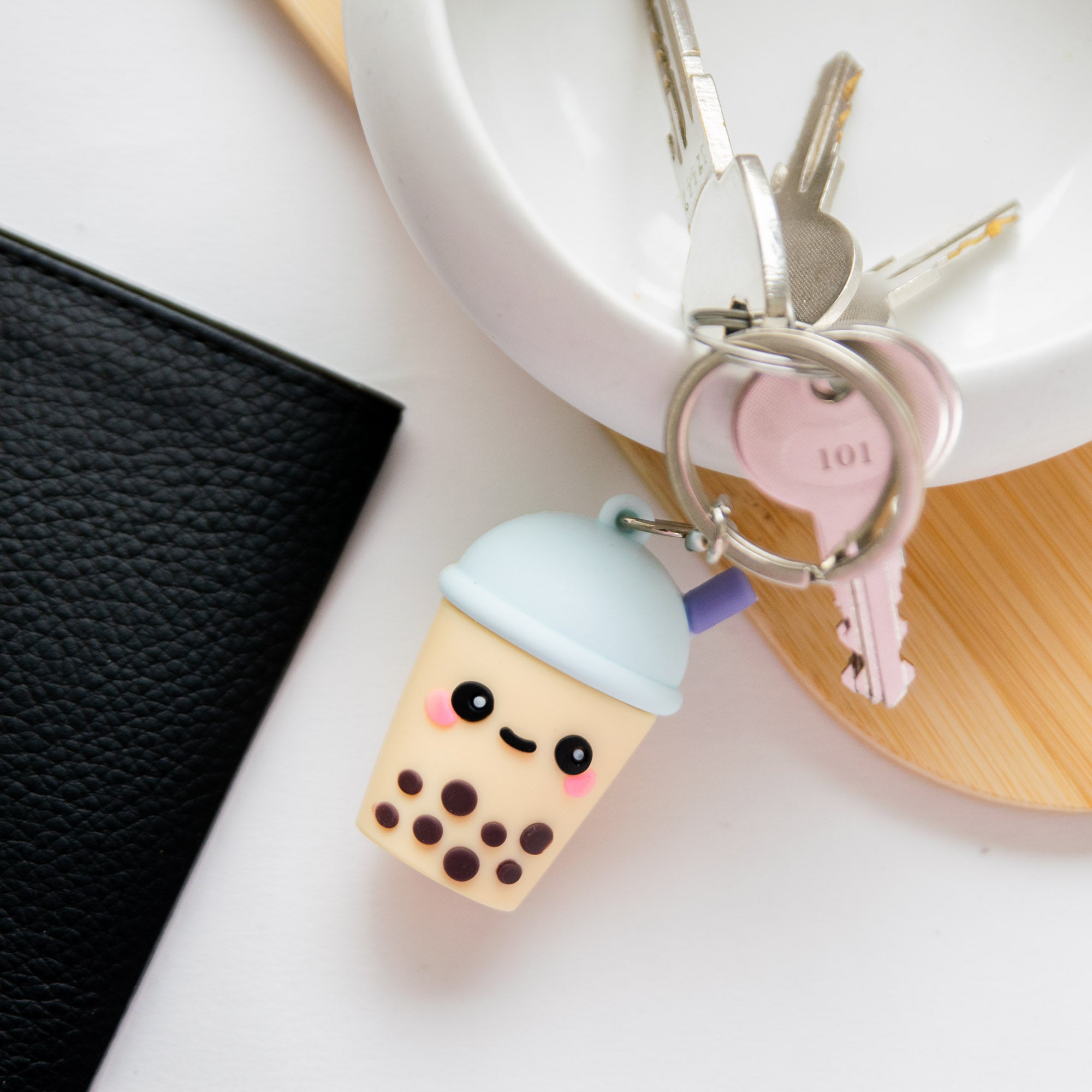 Porte-clés Kawaii Boba le Bubble Tea