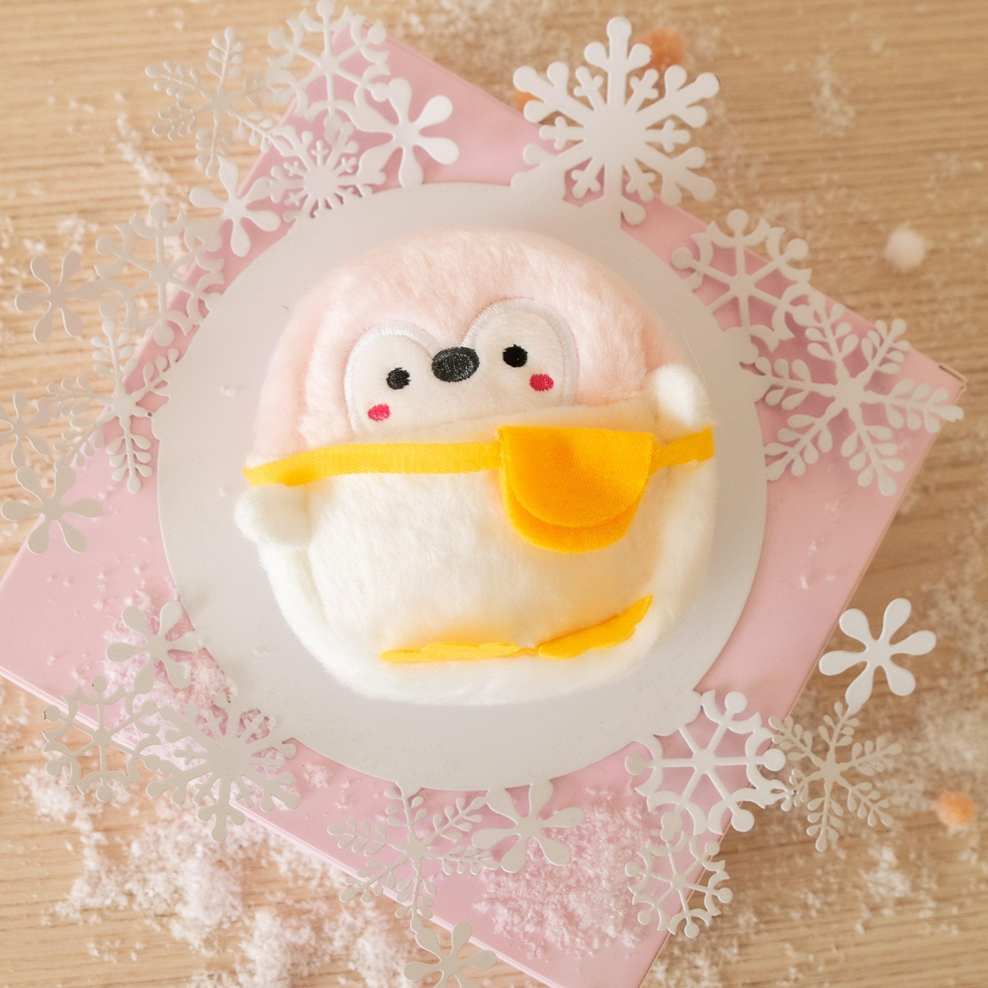 Porte Monnaie Peluche Pingouin